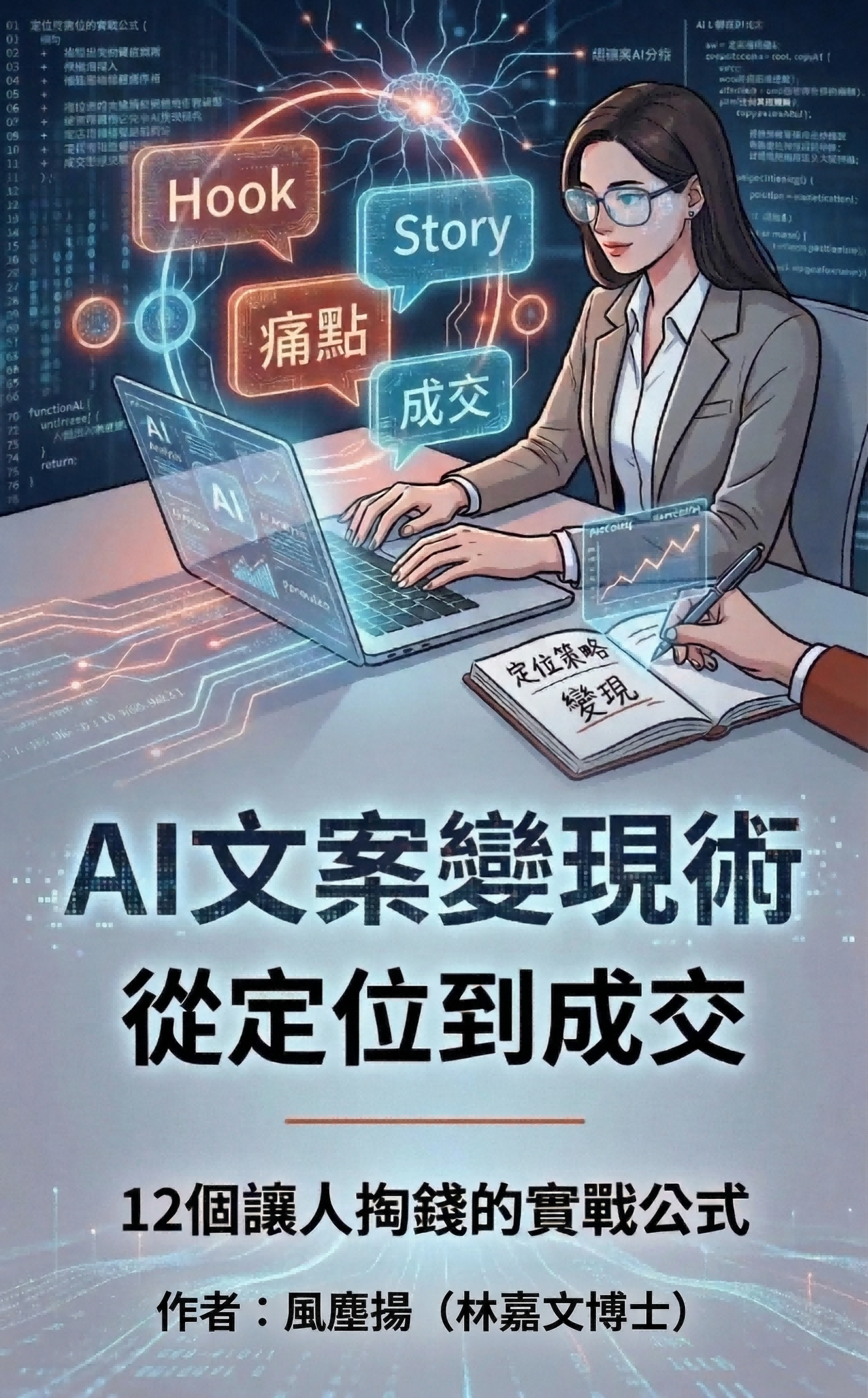 AI文案變現術 從定位到成交 封面